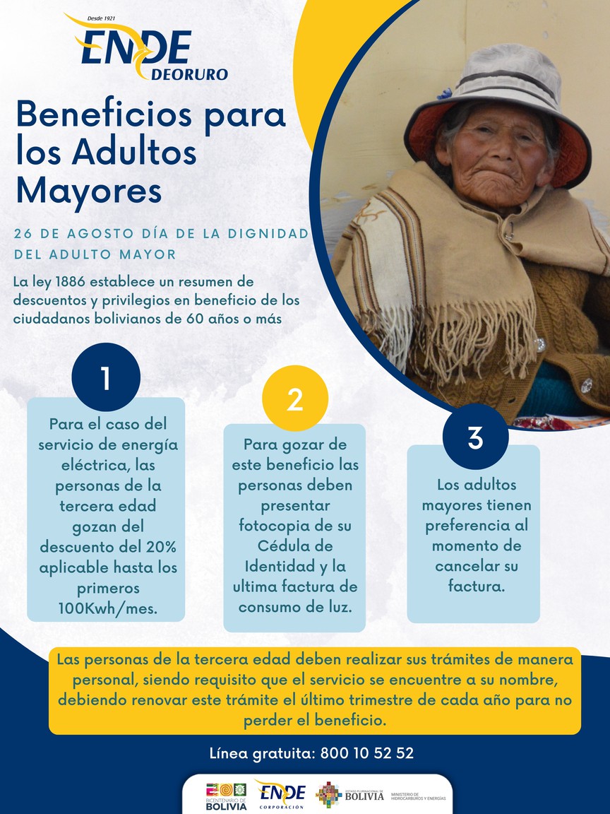 Beneficios para los Adultos Mayores