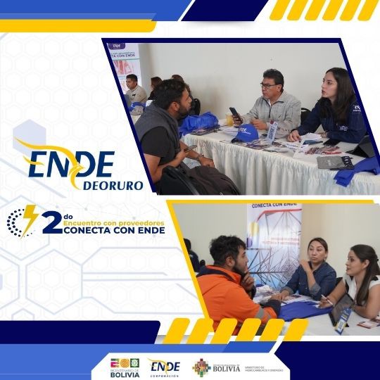 Segundo Encuentro con Proveedores "Conecta con ENDE"