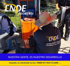 ENDE DEORURO S.A. apoya al desarrollo de Oruro