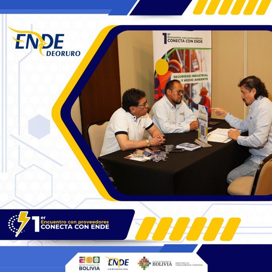ENDE DEORURO fue parte del 1er Encuentro con Proveedores “Conecta con ENDE”