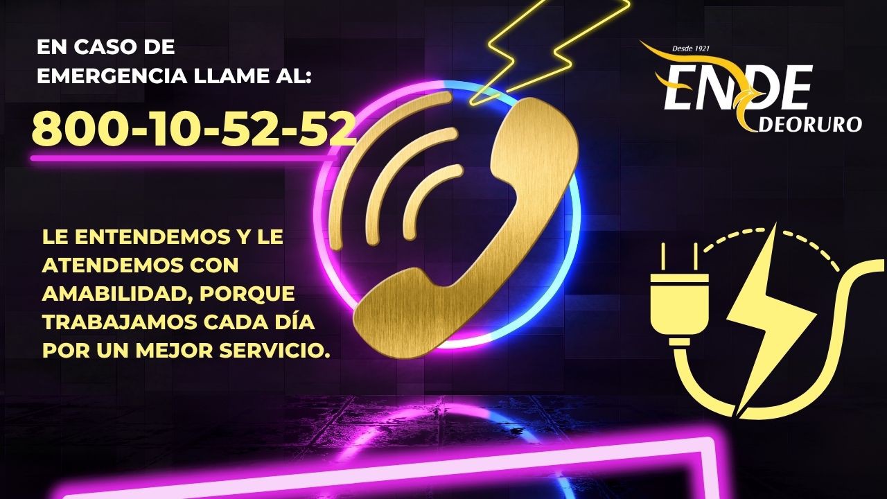 Estamos para atenderle, llame a nuestro Call Center